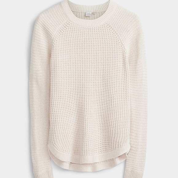 Twik Ribbed Knit Sweater Beige - Picture 1 of 4